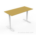 Escritório computador ergonômico altura elétrica localização ajustável mesa de mesa em pé de mesa dupla